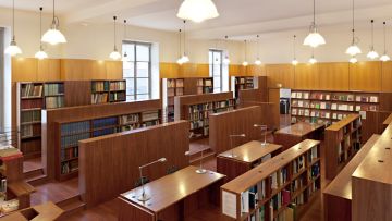 Bibliothèque du CMBV vue d'ensemble